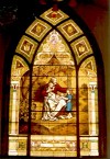 Stained Glass Window from the First Presbyterian Church
